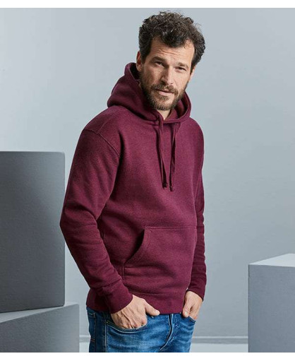 Худі чоловічий меланжевий з капюшоном Premium Authentic