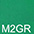 M2GR Зелений / Зелений-245