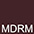 MDRM Тёмно-Красный Меланж-424