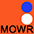 MOWR Оранжевый / Белый / Ярко-Синий-607